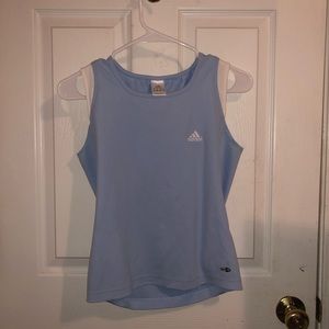 Addis light blue tank top size s